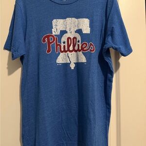 Blue Phillies Short Sleeve Tee